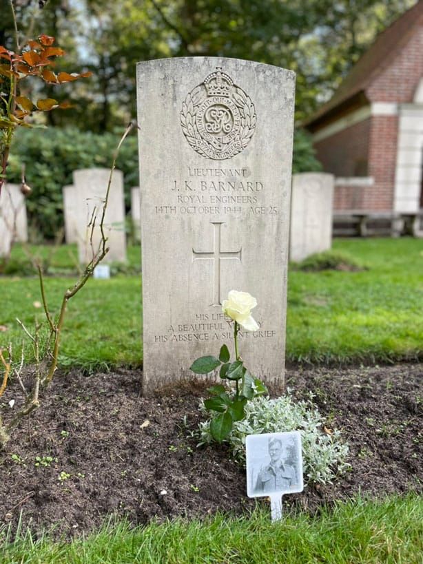A rose for Jack Barnard