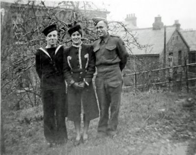 Eric and Dennis and their sister Frances