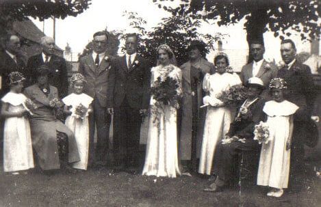 Huwelijk Hubert and Florence