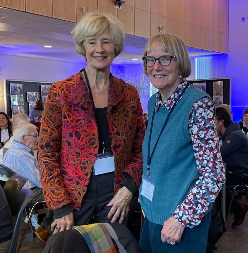 Susan Spiers en Ann Malin