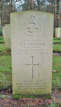 Grave Andrew Patrick Gilmour
