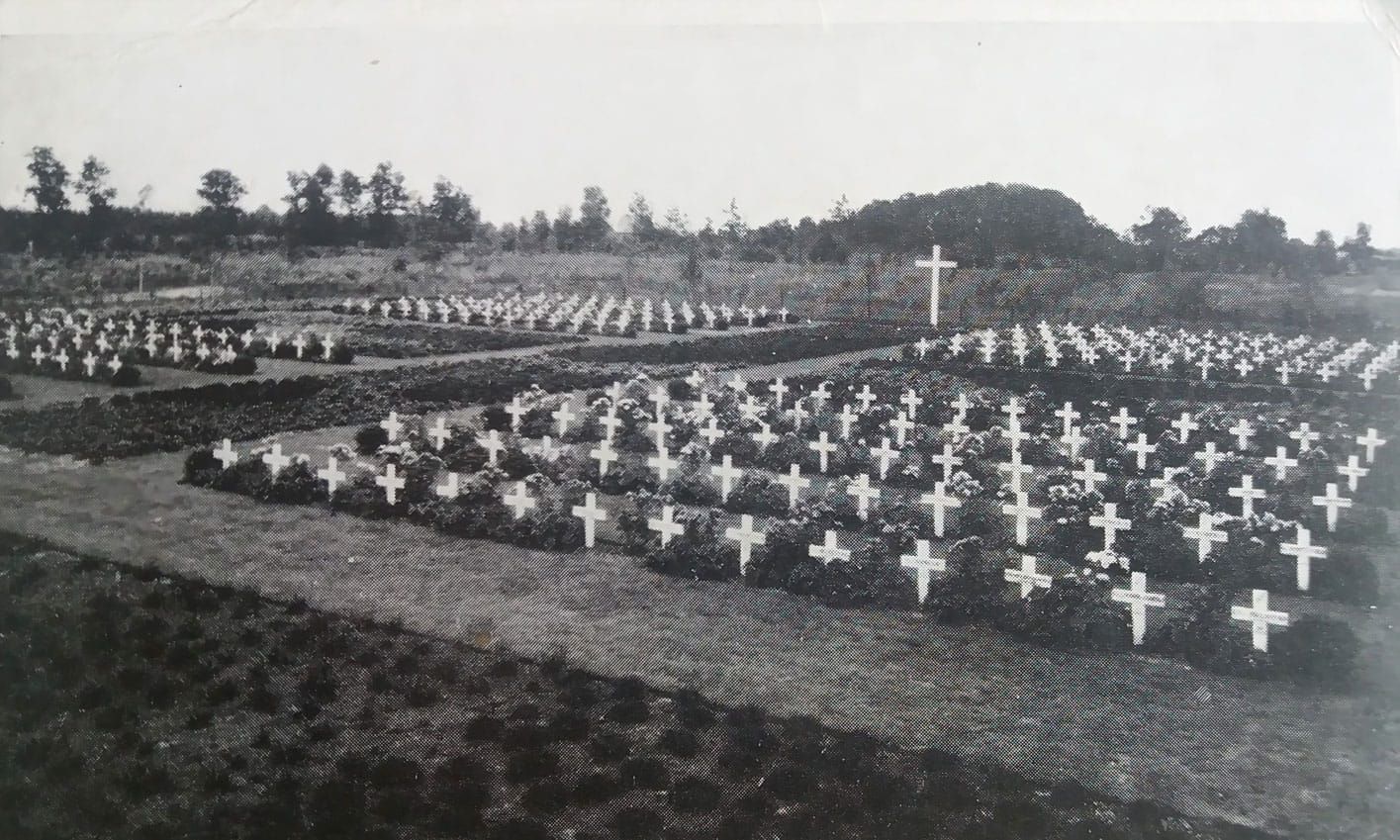 Overloon War Cemetery in 1947