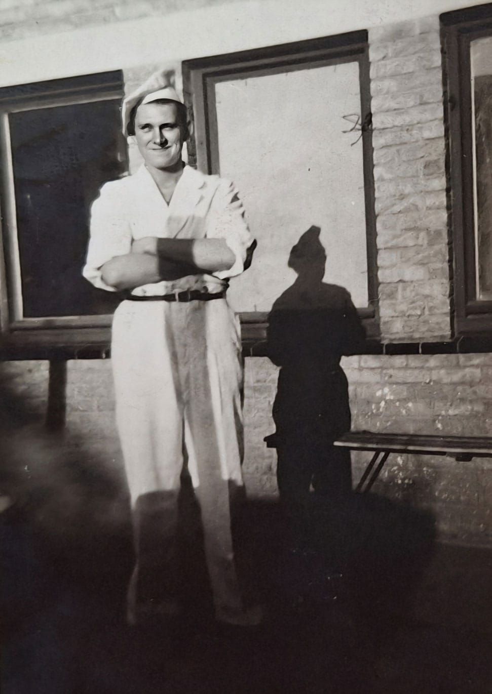 Geoff Hogg in Army Catering Corps