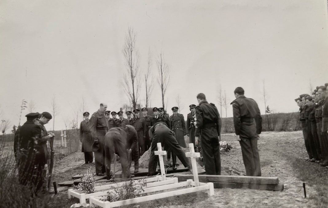 Begrafenis Padraig ter aarde bestelling