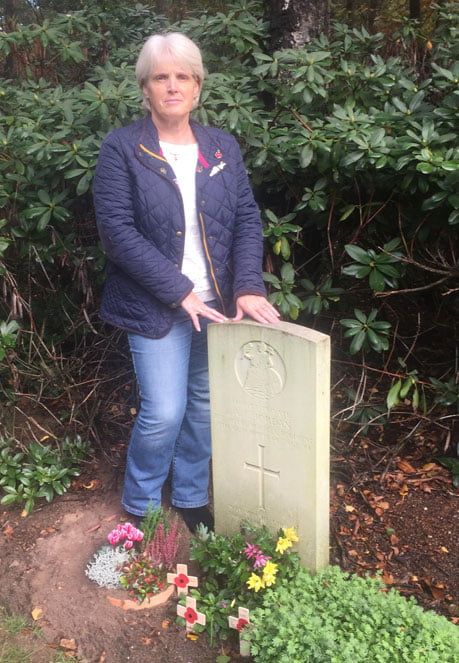 Granddaughter Julie Shelbourn