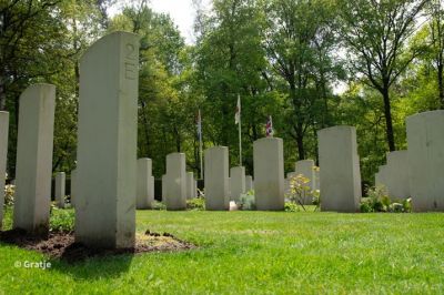 War cemetery Overloon on 4 and 5 may 2022