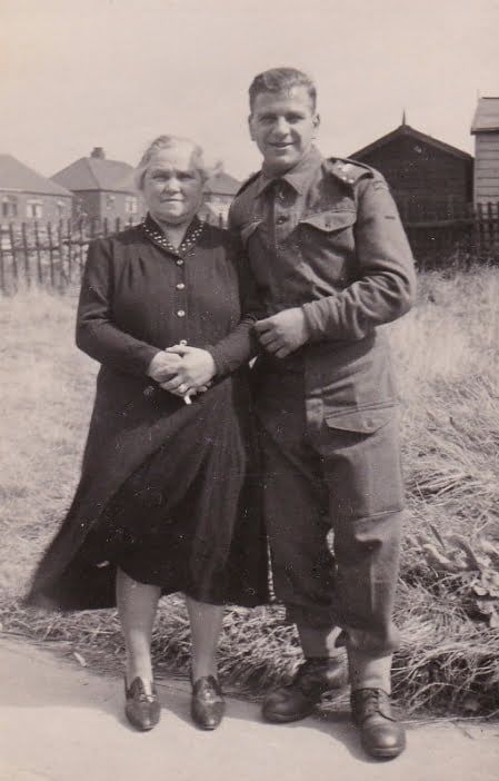 Percy and his mother Clara