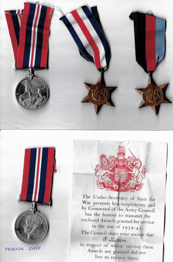 Medals George Tallon