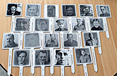 recent gevonden foto's soldaten overloon