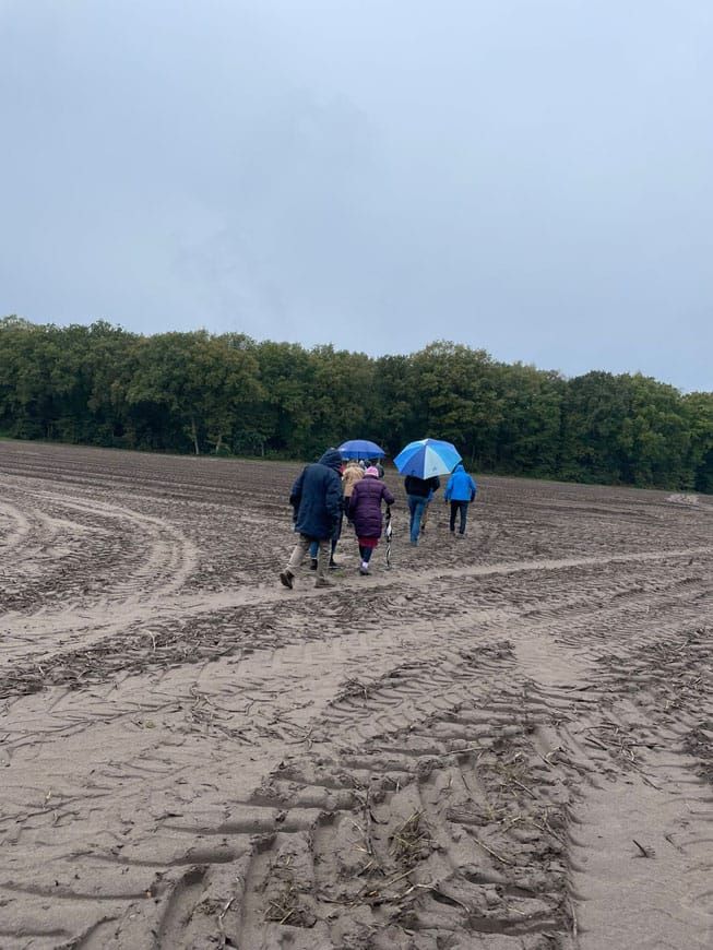 Walking through the former battlefields of Overloon