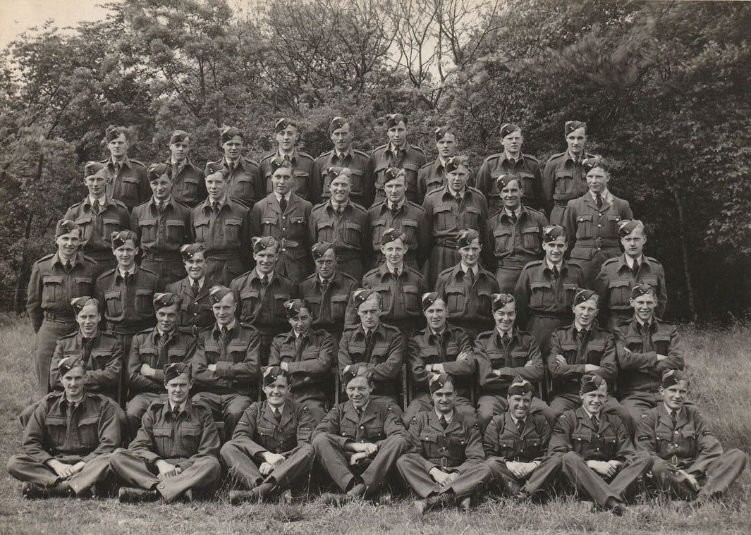 Ivor Norris 2nd row 4th from left