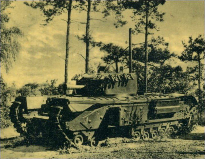 Churchill Tank de Jackal in Overloon