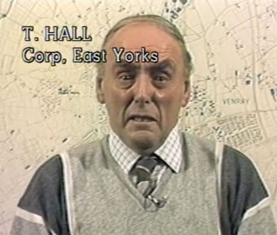 T. Hall Corporal East Yorks