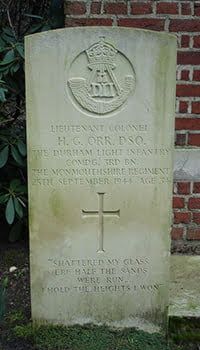 grave Hubert Gerald Orr