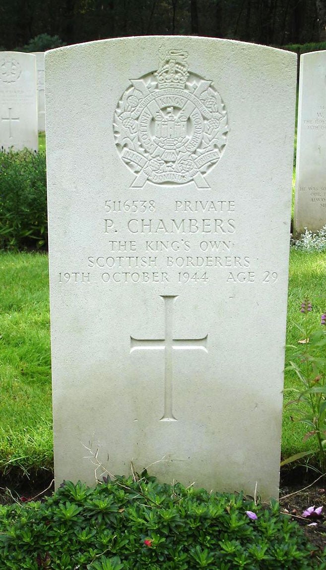 Percy Chambers grave