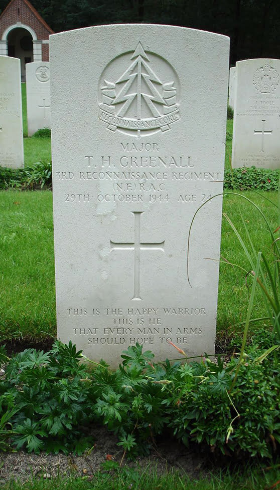 Grave Major Terence Haigh Greenall