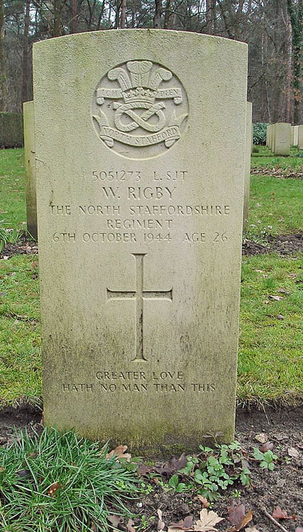 Grave Wilfred Rigby