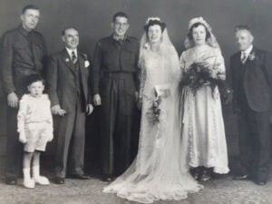 Wedding Alvin Rigby and Agnes Ormond