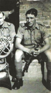 Donald Ewbank and his clarinet