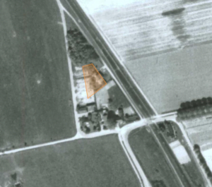 Luchtfoto perceel familie Pijls