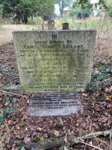 Bellamy Family Grave Bradwell St Nicholas