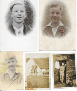 Jeugdfoto's van George Tallon
