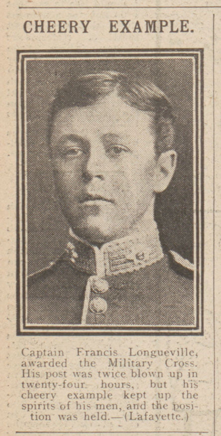 Reginalds father in the Daily Mirror 28-07-1916