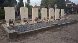 Graven Lancaster bemanning Westerbeek