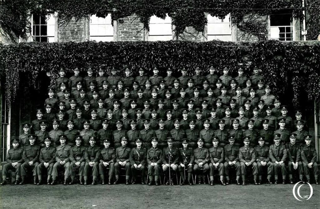 4th Coldstream Guards Sergeants 4th row 7th from left Thomas Lucas