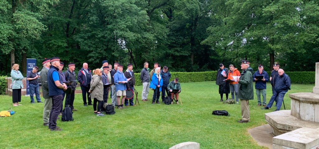 Veterans KOSB visit May 2025