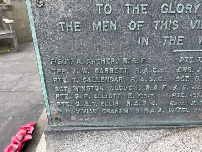 War Memorial Rowlands Gill