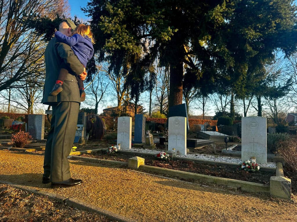 Begraafplaats Grave Kerstavond 2025