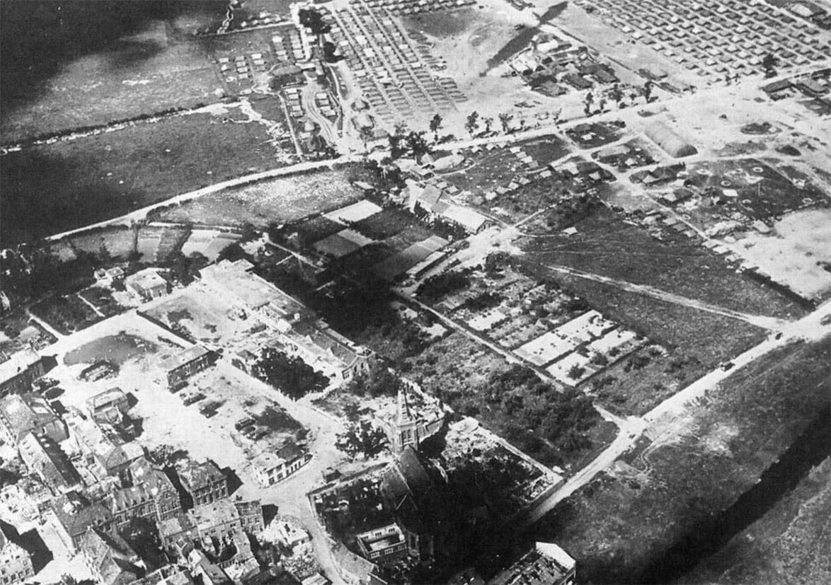 Transitcamp in Gennep 1945