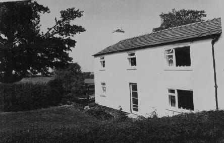 The house where Frank was born in Wilmslow, Cheshire
