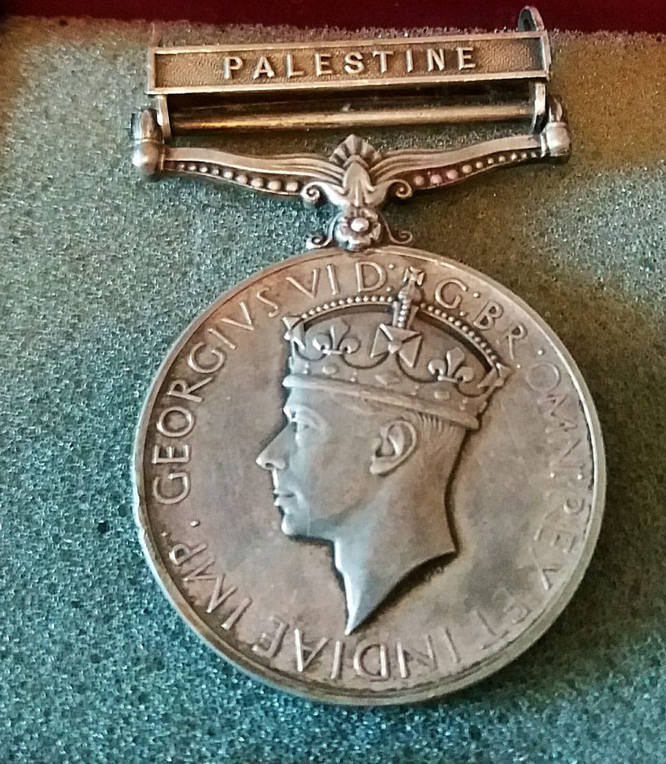 Palestine War Medal